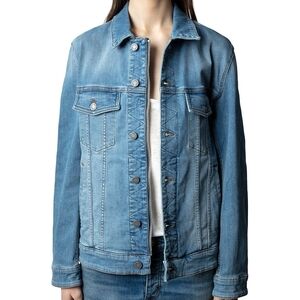 Zadig & Voltaire Classic Blue Denim Jacket